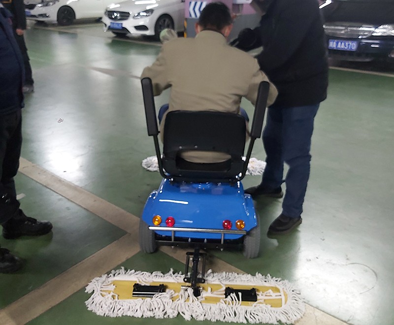 電動塵推車停車場使用培訓