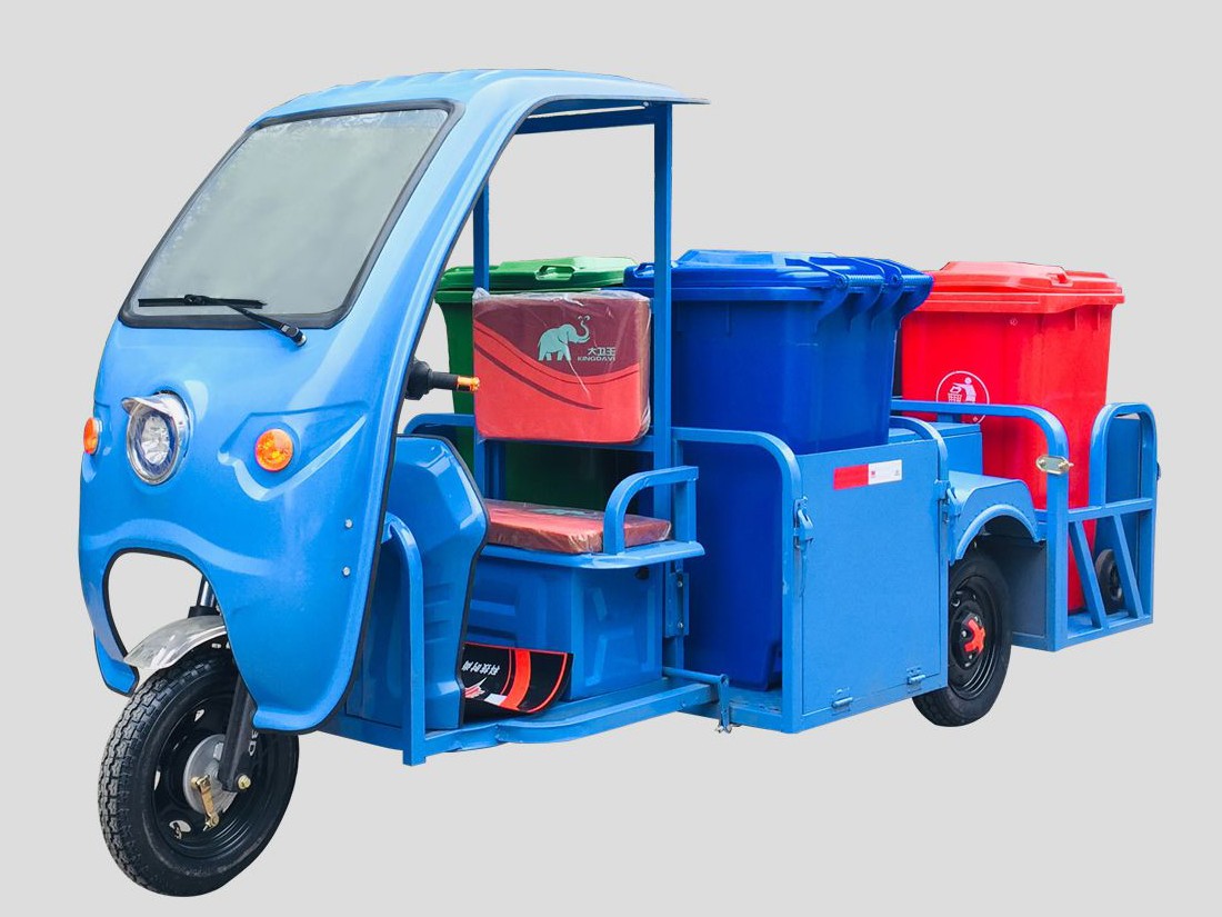 電動帶垃圾桶轉運車