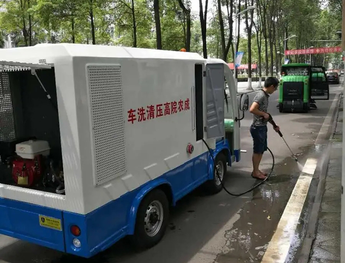 高壓沖洗車沒有壓力的原因與處理